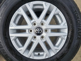 18" Toyota Tundra Sequoia OEM wheels rims 75281 LX600 2024 2025 2026 YOKOHAMA Texas Truck Tire