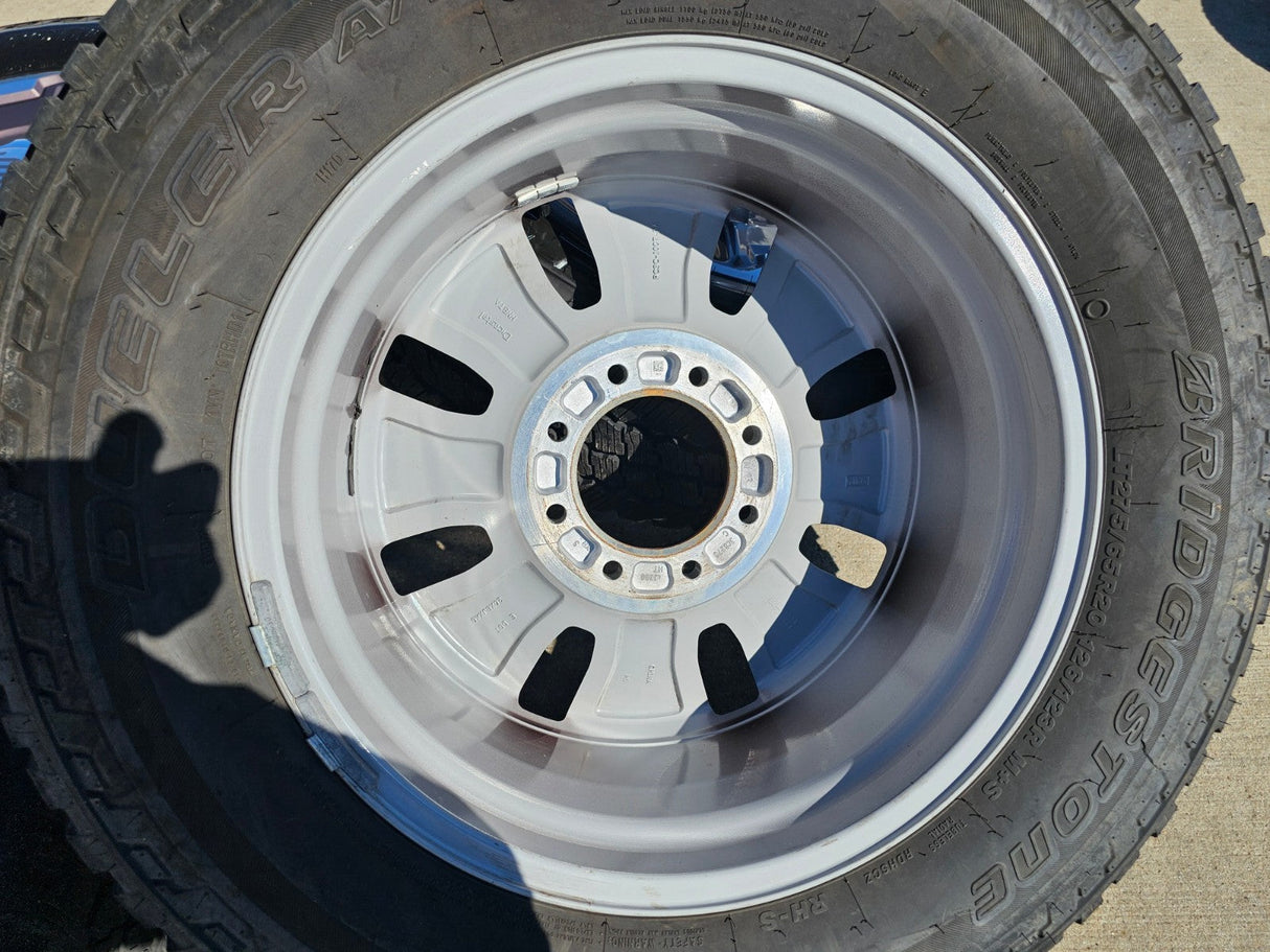 20" Ford F-250 F-350 OEM 10487 LIMITED KING RANCH tan wheels rims 2024 2025 2026 Texas Truck Tire