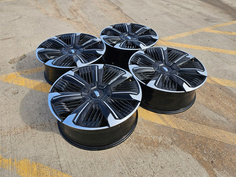 24" Cadillac Escalade IQ EV OEM 8x165 wheels rims Hummer 2500 2024 2025 2026 NEW Texas Truck Tire