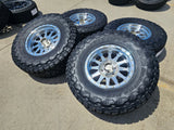 18x9 18" Method MR302 wheels rims Chevy RAM 1500 Tacoma 6x139 6x135 TOYO 37" Texas Truck Tire