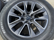 20" Chevy Tahoe Silverado OEM 5919 wheels rims GMC Yukon tires CONTINENTAL NEW Texas Truck Tire