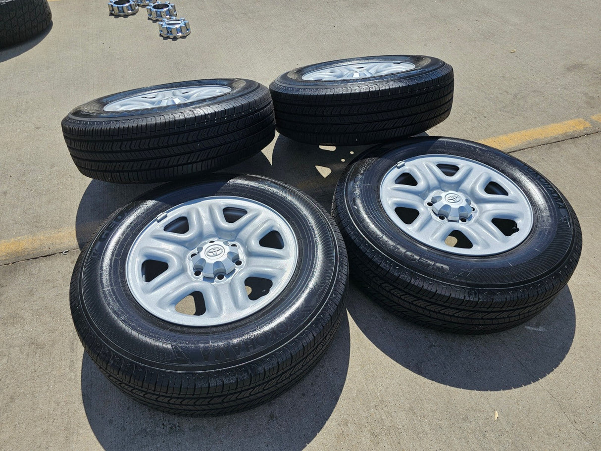 18" Toyota Tundra TSS TRD OEM 99083 wheels rims Sequoia LX600 2024 2025 2026 NEW Texas Truck Tire