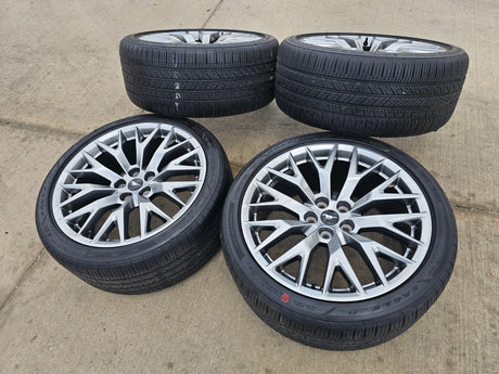 20" Ford Mustang GT OEM 10609 wheels rims tires 2020 2021 2022 2023 2024 2025 Texas Truck Tire