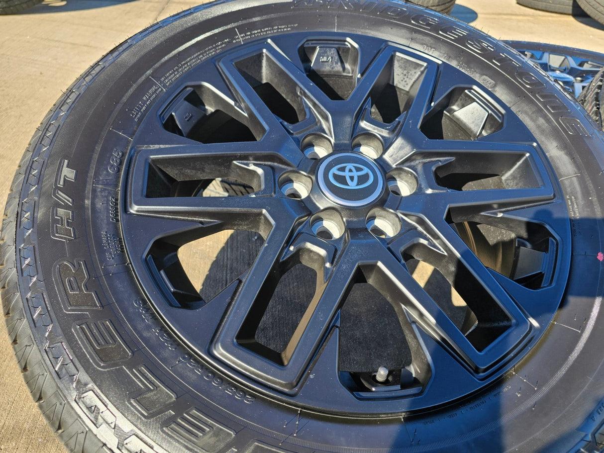 20" Toyota Tundra TRD OEM wheels rims TSS 75276 95295 Sequoia 2024 2025 2026 NEW Texas Truck Tire