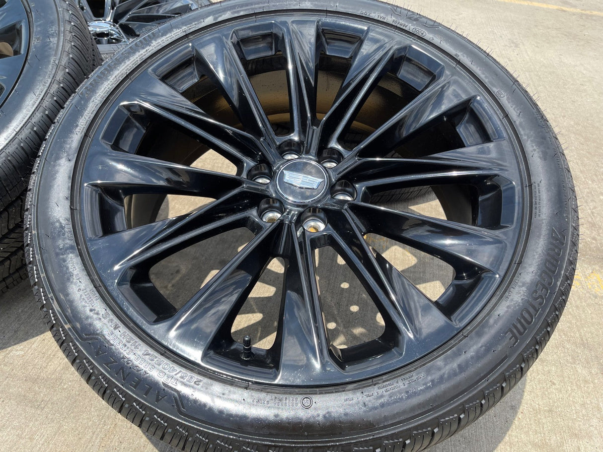 24" Cadillac Escalade V OEM ONYX wheels rims 2022 2023 2024 2025 2026 NEW Texas Truck Tire