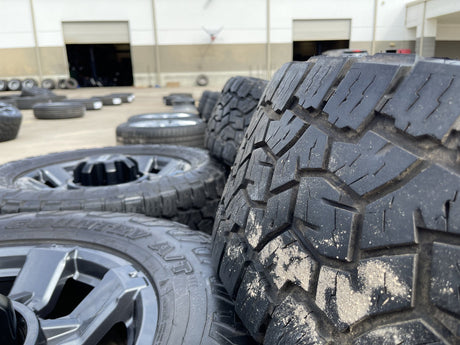 20" Ford F-250 F-350 OEM 10296 10485 Lariat wheels rims 2023 2024 2025 2026 TOYO Texas Truck Tire