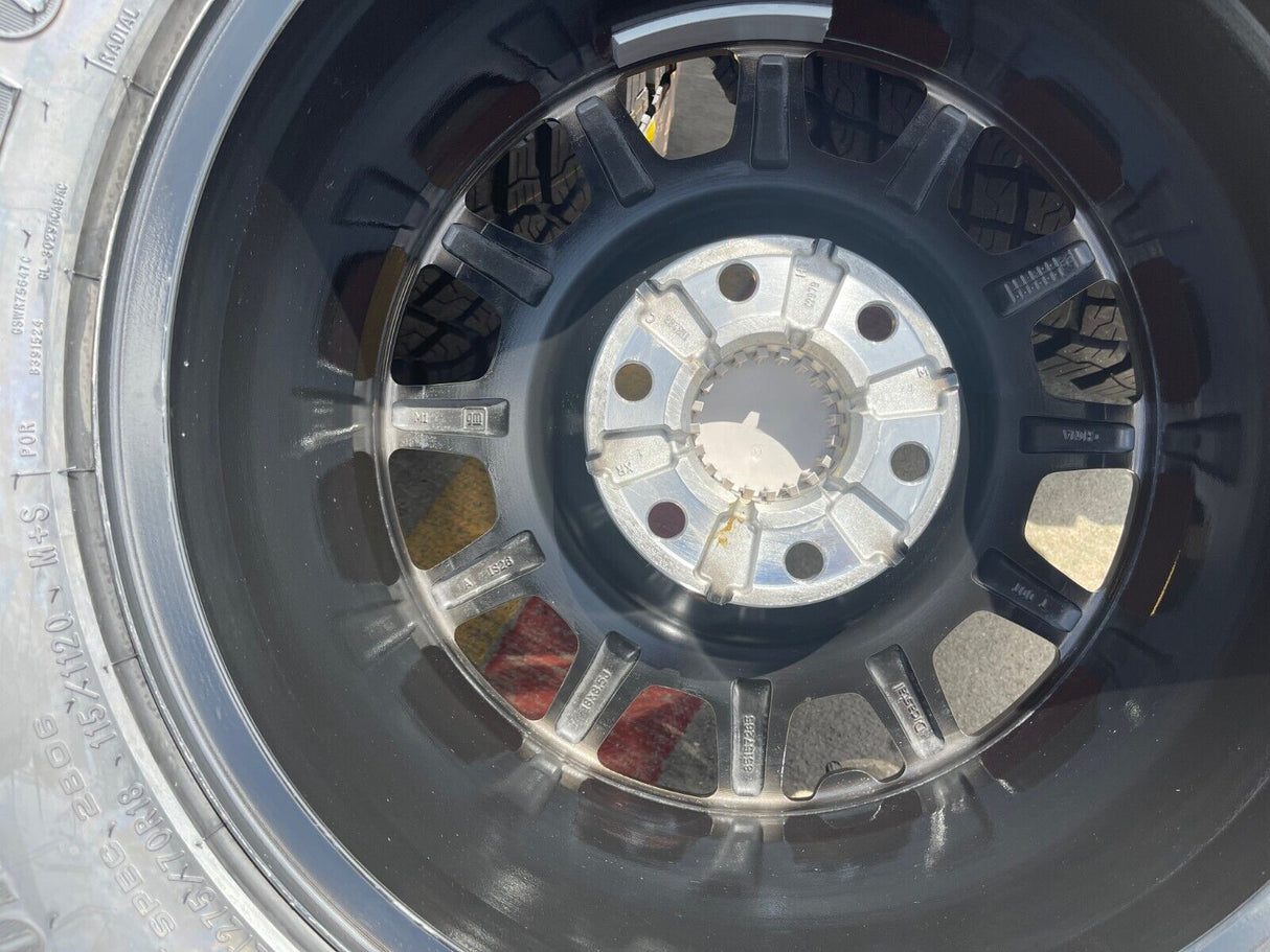 18" AEV SALTA GMC Sierra AT4X Chevy Silverado OEM rims wheels 2024 2025 NEW Texas Truck Tire