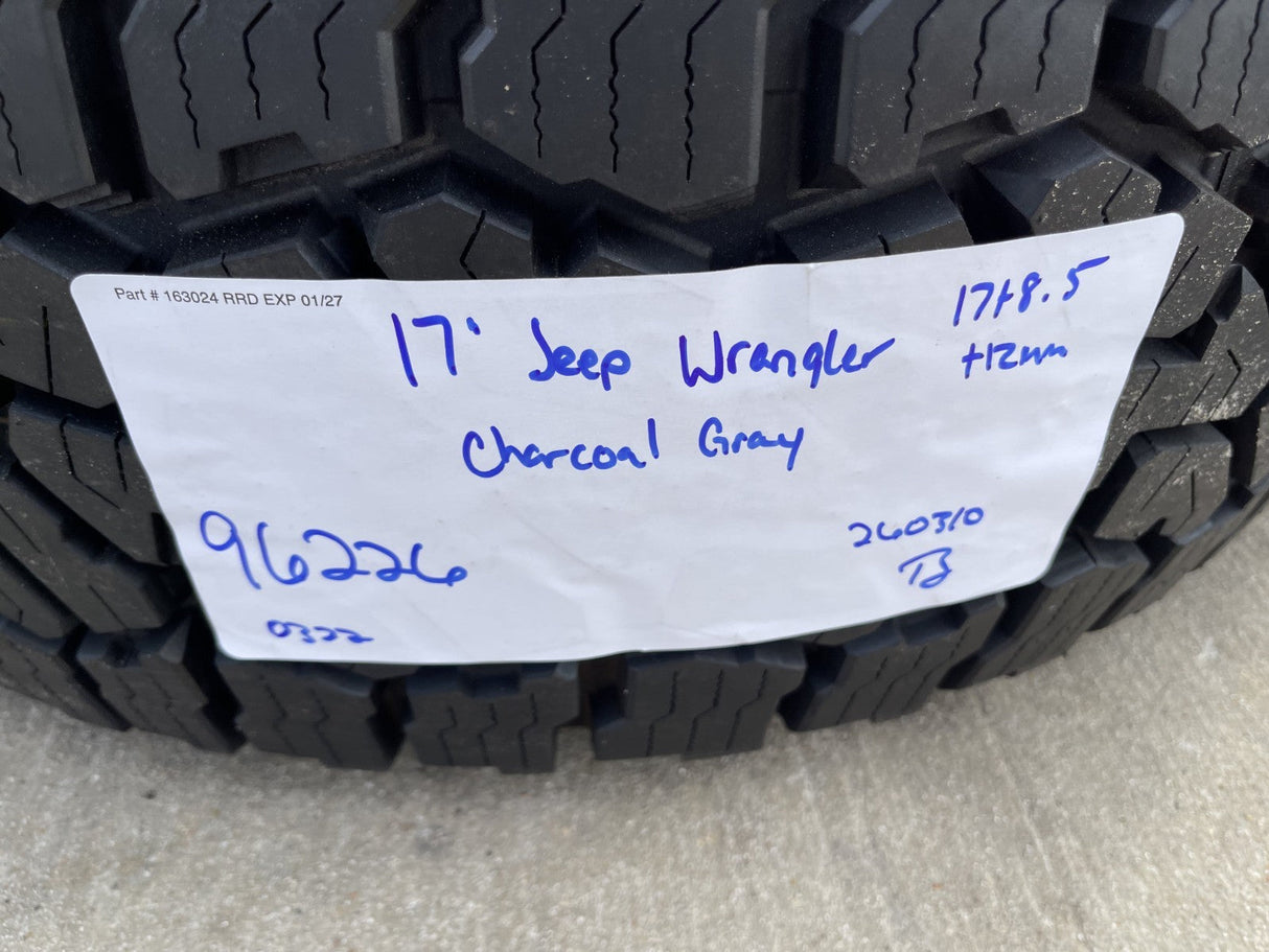 (5) 17" Jeep Wrangler Rubicon OEM 96226 wheels rims Gladiator FALKEN A/T3 NEW Texas Truck Tire