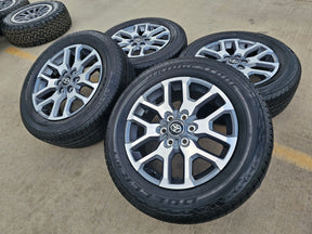 20" Toyota Tundra TSS TRD OEM wheels rims 75277 95359 Sequoia 2024 2025 2026 NEW Texas Truck Tire