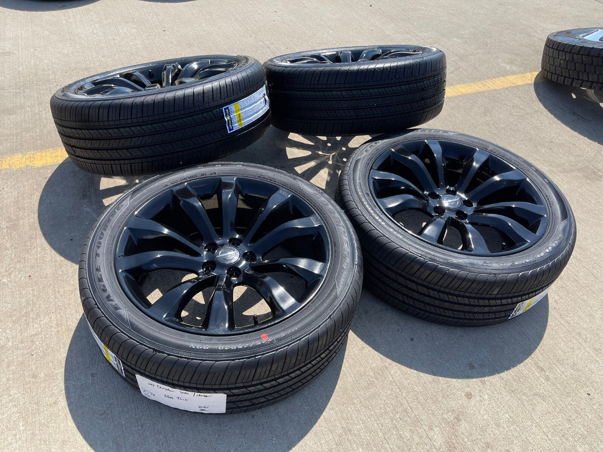 20" Chrysler 300 Dodge Charger Challenger OEM 2540 wheels rims tires NEW Texas Truck Tire