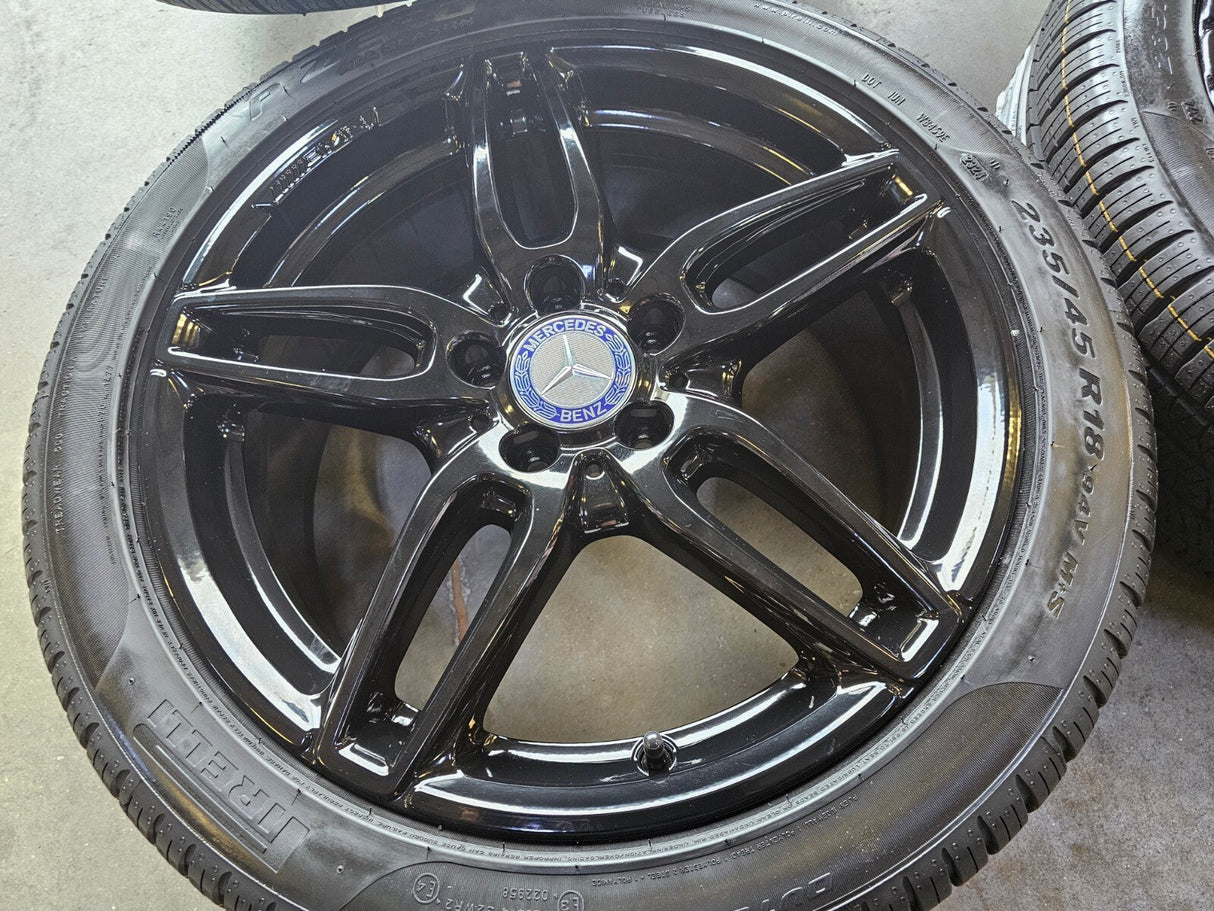 18" Mercedes CLA250 C E S Class OEM 85530 wheels rims tires NEW Texas Truck Tire