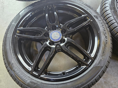 18" Mercedes CLA250 C E S Class OEM 85530 wheels rims tires NEW Texas Truck Tire