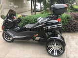 Electric Adult All-Terrain ATV Tricycle with Battery-Powered Pedal Motor