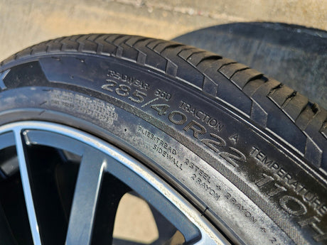 22" Audi RSQ7 OEM wheel rim SQ7 Q7 SQ8 Q8 RSQ8 59065 2021 2022 2023 2024 2025 Texas Truck Tire