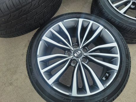 18" Kia Stinger Optima K5 Forte OEM 74773 wheels rims Texas Truck Tire