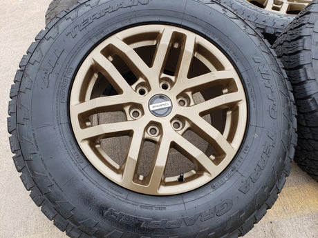17" Ford Ranger Tremor OEM rims wheels 10431 BRONZE  2022 2023 2024 2025 Texas Truck Tire