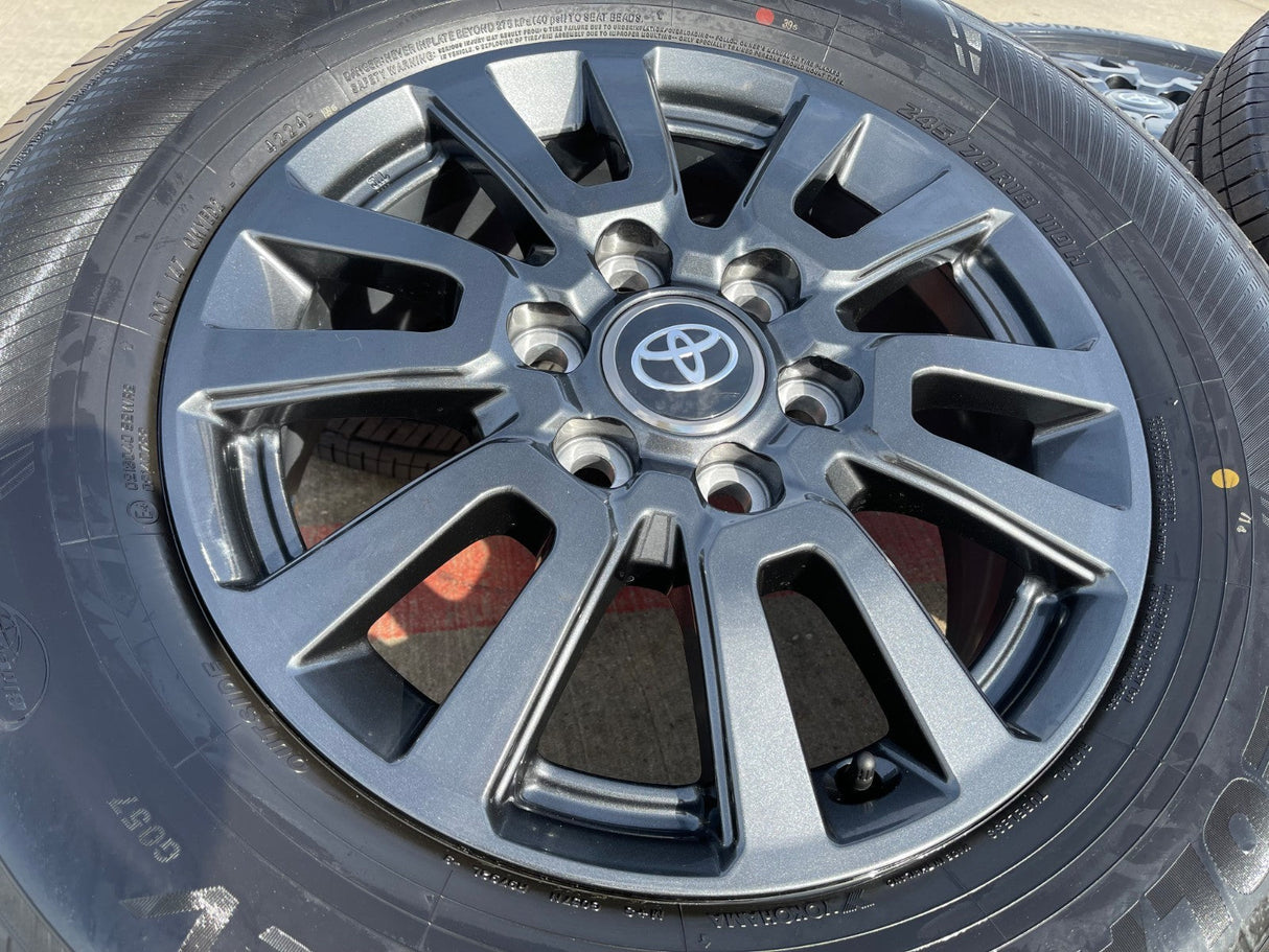 18" Land Cruiser Tundra Sequoia 4Runner GX550 OEM 95953 wheels rims tires NEW Texas Truck Tire