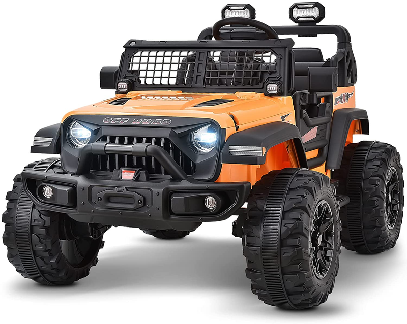 XXL 4X4 Battery-Powered 2-Seater 4WD Kids Electric Vehicle - 24V MAX Ride-On Truck