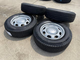 17" Ford F-150 OEM rims wheels 3857 tires steel 2023 2024 2025 2026 MICHELIN NEW Texas Truck Tire