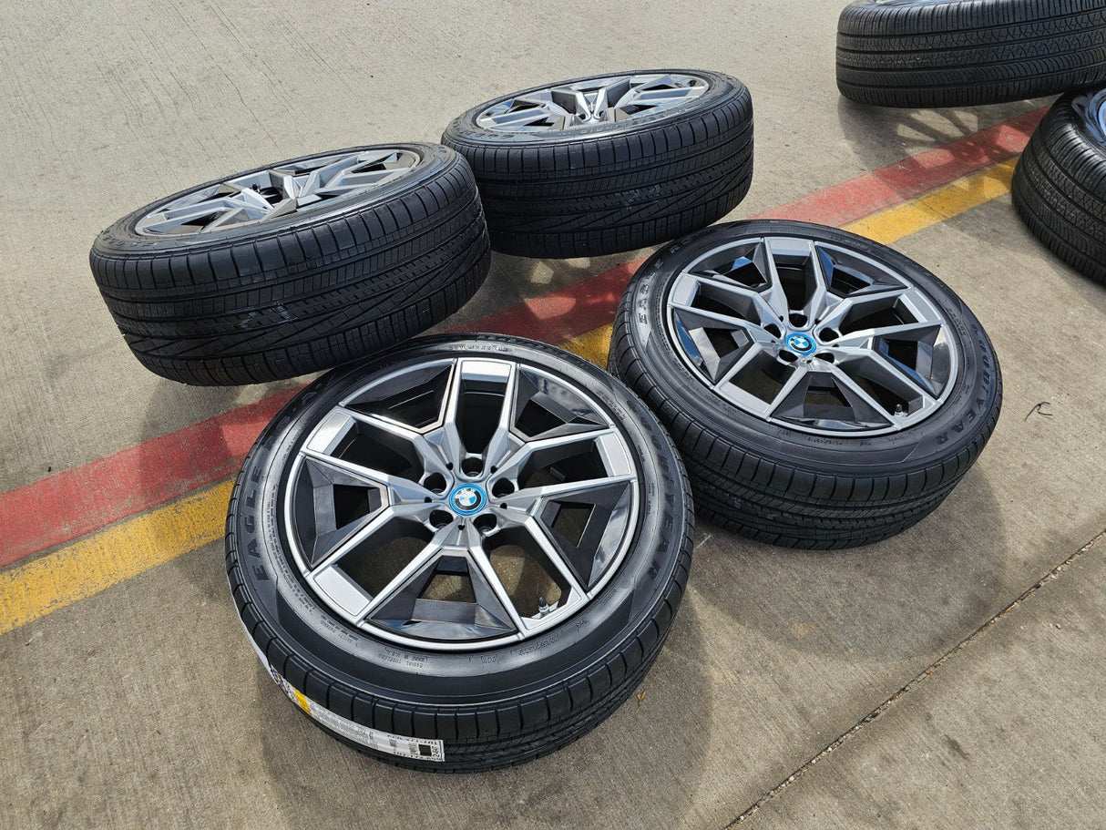 19" BMW OEM 5 Series wheels rims 86710 5x112 G60 i5 2024 2025 2026 NEW Texas Truck Tire