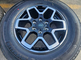 18" Ford Ranger wheels rims tires black 95213 tires 2024 2025 2026 NEW MICHELIN Texas Truck Tire