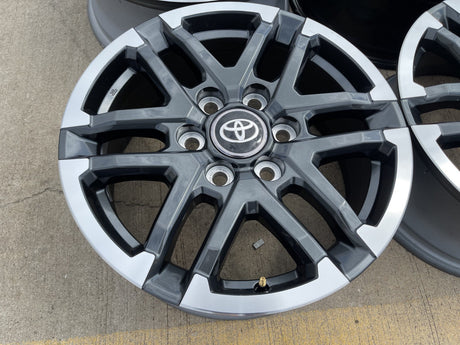 18" Toyota Tacoma TRD OEM wheels rims 10641 4Runner 2024 2025 2026 2027 NEW Texas Truck Tire