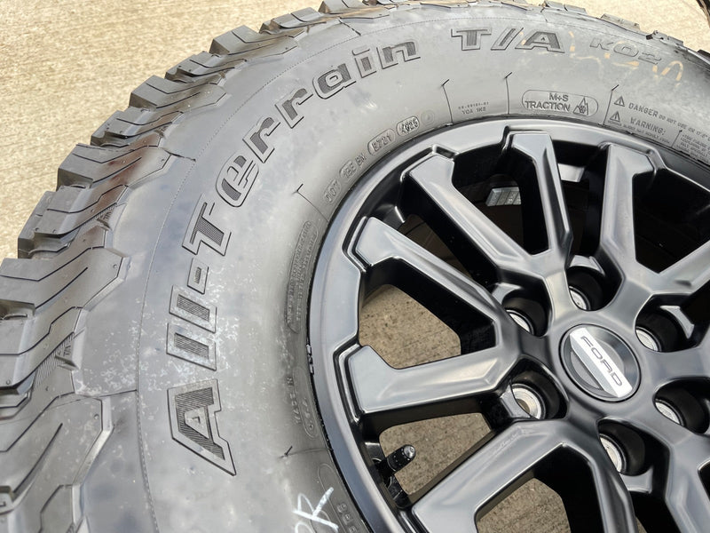 17" Ford F-150 Raptor OEM 10611 rims wheels Bronco 2024 2025 2026 BFG 35" NEW Texas Truck Tire