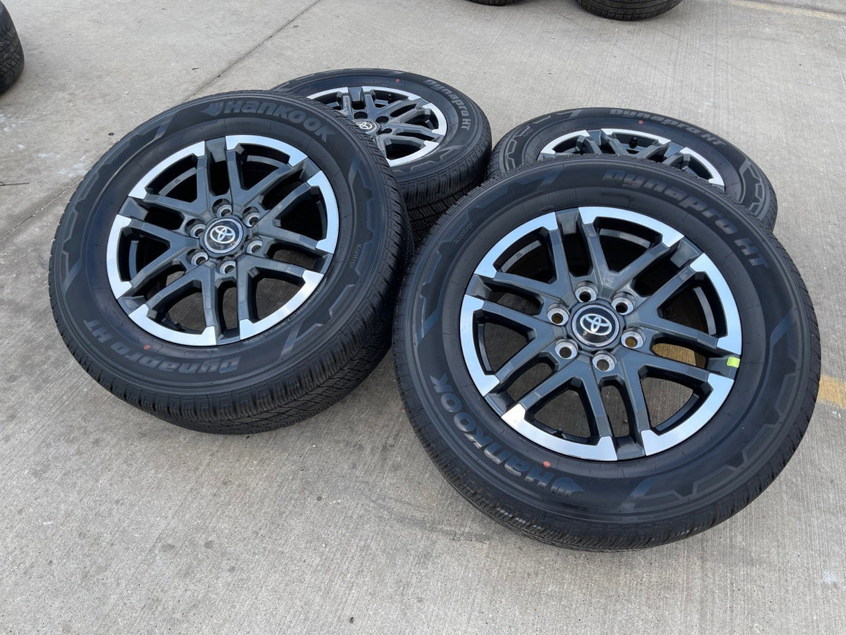 18" Toyota Tacoma 4Runner LIMITED OEM 10641 wheels rims 2024 2025 2026 NEW Texas Truck Tire