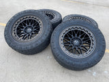 20x9 Fuel Trigger D759 Chevy Silverado RAM Tacoma wheels rims 6x139 6x5.5 tires Texas Truck Tire