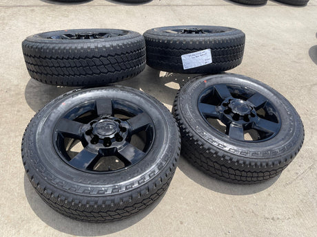 20" Chevy Silverado ZR2 GMC Sierra AT4X 2500 OEM 5771 5801 5826 wheels rims NEW Texas Truck Tire