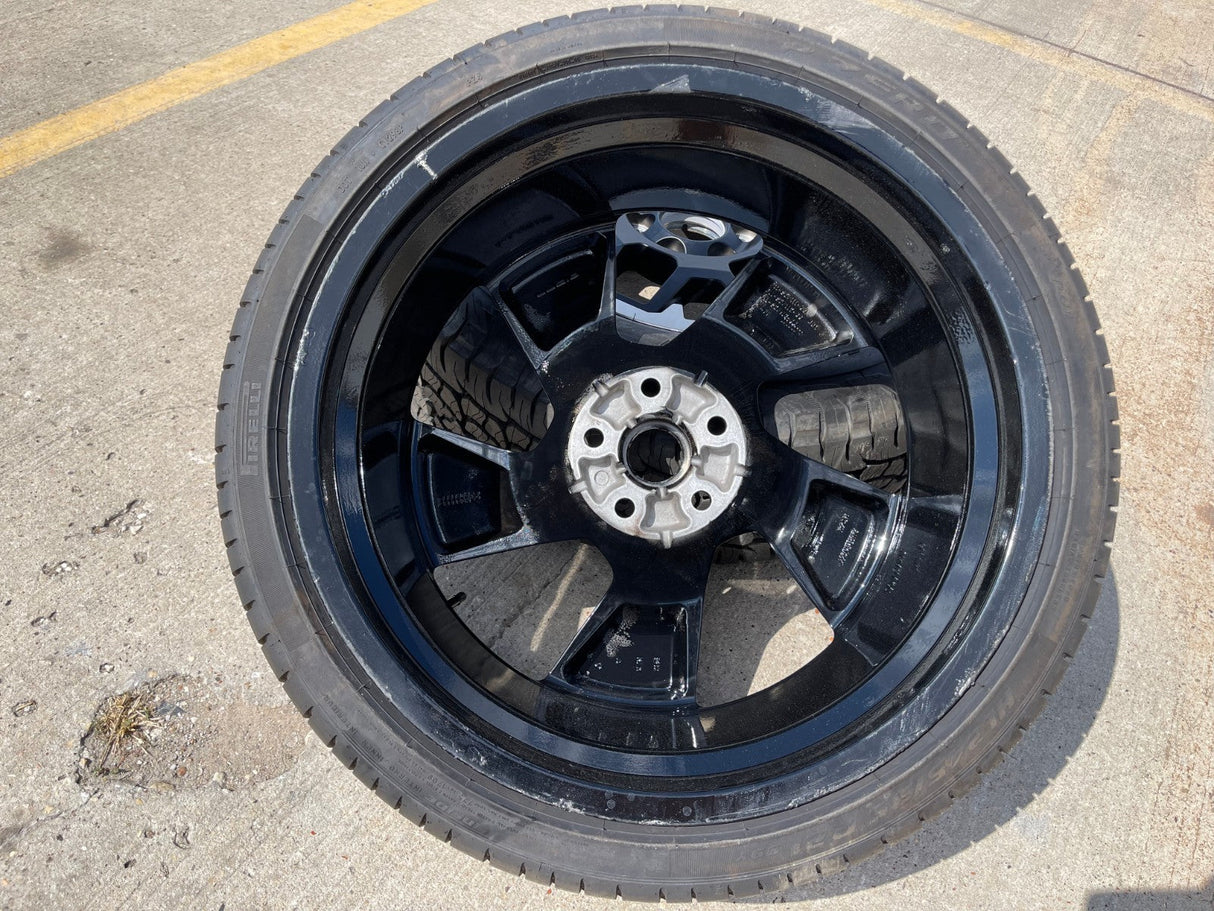 21" Lucid Air OEM Grand Touring wheel rim 5x120 spare 2023 2024 2025 spare FRONT Texas Truck Tire