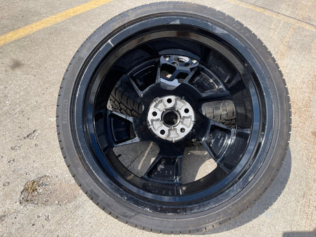 21" Lucid Air OEM Grand Touring wheel rim 5x120 spare 2023 2024 2025 spare FRONT Texas Truck Tire