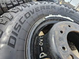 17" Dodge Ram 3500 Dually Laramie 8x200 wheels rims 2703 2704 OEM COOPER Texas Truck Tire