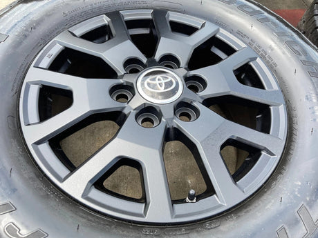 17" Toyota Tacoma 4Runner TRD OEM 10637 94254 wheels rims 2025 2026 NEW BFG Texas Truck Tire