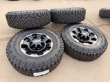 18" Ford F-250 F-350 OEM TREMOR rims wheels 10482 DURATRAC R/T 35" 2025 2026 Texas Truck Tire