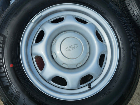17" Ford F-150 OEM rims wheels 3857 tires steel 2023 2024 2025 2026 MICHELIN NEW Texas Truck Tire