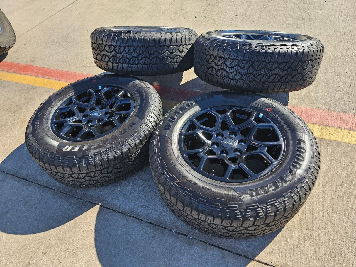 18" Ford F-150 OEM rims wheels 95049 10340 Expedition 2022 2023 2024 2025 NEW Texas Truck Tire