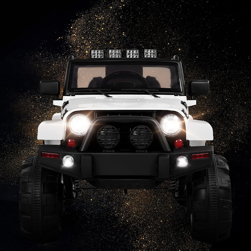 12V Electric Jeep Ride-On Car with Parental Remote Control and MP3 Player for Kids