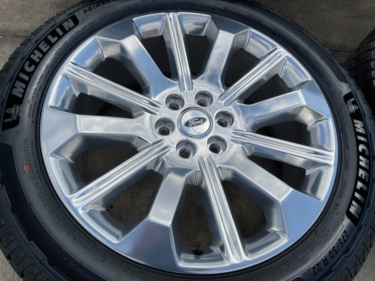 22" Ford F-150 King Ranch LIMITED OEM rims wheels 10349 Expedition NEW MICHELIN Texas Truck Tire