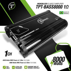 TPT-BASS8000 1 Ohm PRV