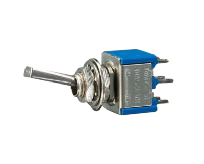 RadioShack 275-0636 DPDT Mini Toggle Switch 6A @ 125VAC (1 Per Pack) TekShack