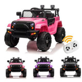 Premium 12V Electric Kids Ride On Car Truck with 2.4G Remote - Up to 8-12 Hours of Playtime