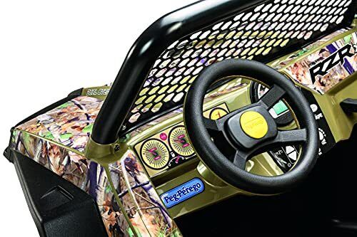 Polaris RZR 900 CAMO Electric Ride-On, Multi-Hued, Age 12 and Up