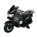 TOBBI 12V Kids Electric Motorcycle with Training Wheels - Dirt Bike Motorbike for Young Riders