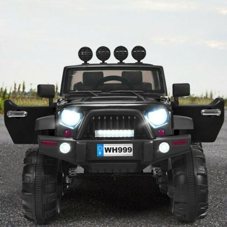 12V Children's Ride-On Toy Truck with Spring Suspension System