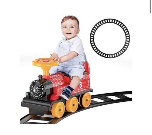 Fun-Filled Electric Ride On Train Set with Track for Kids - Lucky Doug