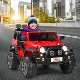 2-Seater Remote Control Ride-On Truck with Storage Room - 12V