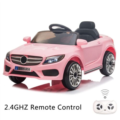 Electric Ride-On Car for Kids with Remote Control, Music, and LED Lights - Perfect Gift for Young Drivers!