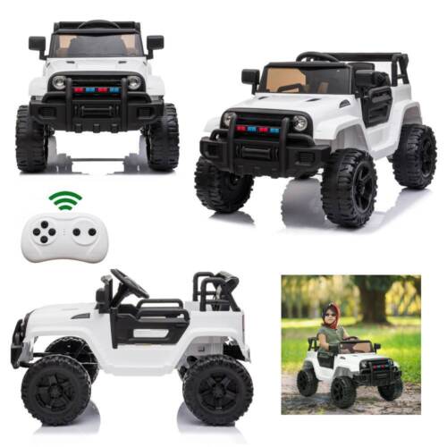 3-Speed Remote Control Ride-On Car Truck with Light and Music for Kids - Perfect Gift for Boys and Girls