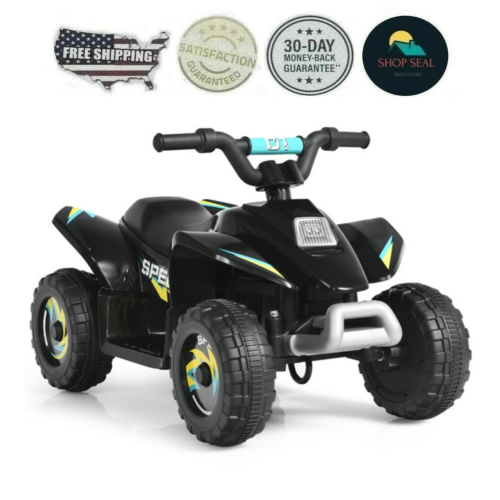 ATV Eléctrica para Niños Pequeños de 6V con Reversa - Regalo Ideal para Niños